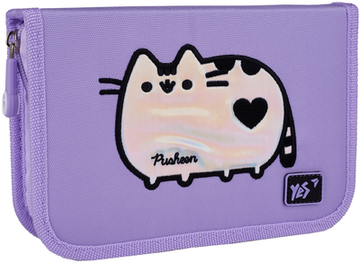 Пенал твердий YES одинарний з двома клапанами HP-04 Pusheen Shiny (533628)