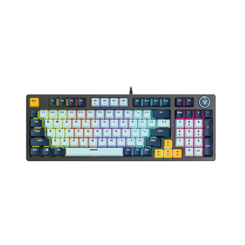 Клавиатура проводная игровая Fantech ATOM96 MK890V2 Blue Switch SkyBlue