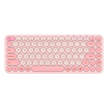 Бездротова клавіатура Baseus K01A Wireless Tri-Mode Keyboard (English Version) (B00955503) Рожевий