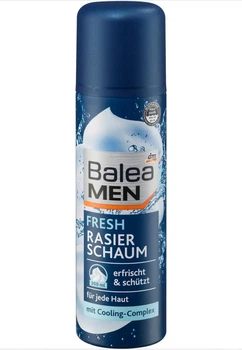 Піна для гоління Balea Men Fresh Rasier Schaum Свіжість і прохолода 300 ml Vegan