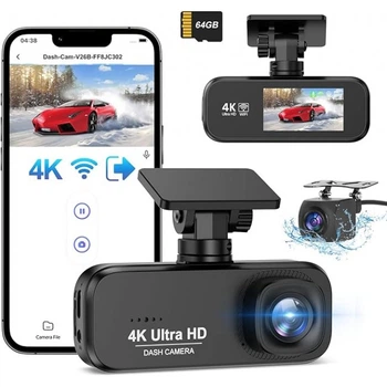 Відеореєстратор DYNACAM V26B 4K Black (R3745)
