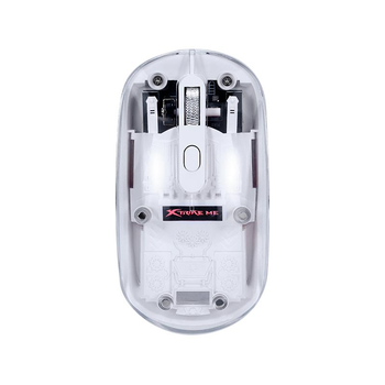 Мышь xtrike Me wireless transparent optical mouse GW-114 |2.4G/BT5.2, 800-1200-1600dpi| прозрачная
