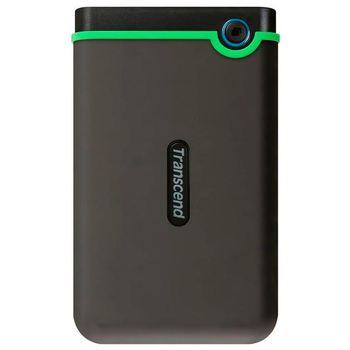 Накопичувач зовнішній HDD 2.5" USB 1.0TB Transcend StoreJet Iron Gray Slim (TS1TSJ25M3S)