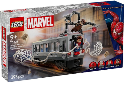 Конструктор LEGO Super Heroes Людина - павук проти Дока Ока - Сцена в метро 393 деталі 76321 (5702017817934)