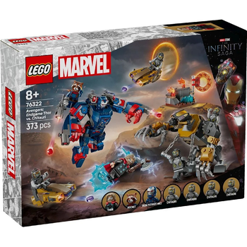 Конструктор LEGO Marvel Мстителі: Фінал Тор проти Читаурі 373 деталі 76322 (5702017817941)