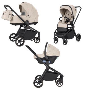 Коляска універсальна CARRELLO Epica CRL-8511 (3in1) Almond Beige