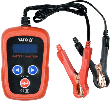 Elektroniczny tester akumulatorów YATO YT-83113 (5906083057854)