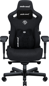 Fotel gamingowy Anda Seat Kaiser 3 Pro Size XL Fabric Black (AD12YDC-XL-01-B-CF-B02F)