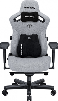 Fotel gamingowy Anda Seat Kaiser 3 Pro Size XL Fabric Grey (AD12YDC-XL-01-G-PV/F-G02)