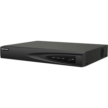 Відеореєстратор 8-канальний Hikvision 4K DS-7608NI-Q1(D), 1 жорсткий диск, 80 Мбіт/с, чорний