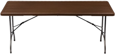 Stół cateringowy bankietowy ModernHome by Multistore 180 x 75 cm (MZK-180 BROWN)
