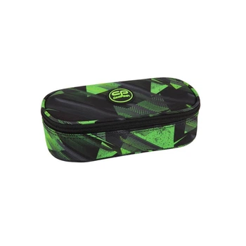 Пенал на блискавці CoolPack Campus GREEN MIRROR з органайзером для ручок 23x9x5 см (F062920)