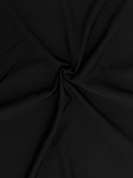 Костюмная ткань Тиар однотон Черная арт. 2508 220 г/м² 150 см