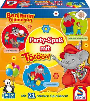 Gra planszowa Schmidt Spiele Słoń Benjamin Impreza z Törööö (4001504406639)