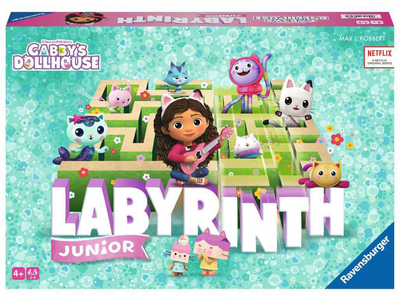 Gra planszowa Ravensburger Gabby's Dollhouse Junior Labyrinth (4005556226481)