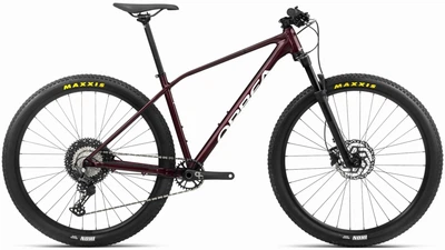 Велосипед 29" Orbea ALMA H30 (2025) metallic dark red/chic white gloss L, (арт.R21219NL)
