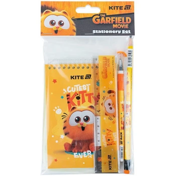 Набор канцтоваров 4 предмета Kite Garfield GF25-S03, 70858