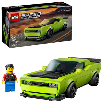 Конструктор LEGO Speed Champions Спортивний автомобіль Dodge Challenger SRT Hellcat 390 деталей 77237 (5702017816043)