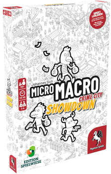 Gra detektywistyczna Pegasus MicroMacro Crime City 4 Showdown (4250231735851)