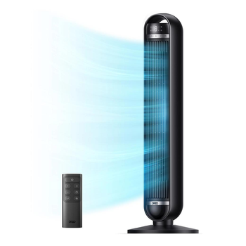 Вентилятор баштовий Dreo Nomad DR-HTF014, 8.2 м/с швидкість вітру, 92 см, супер тихий, 90° кут повороту, HyperSilent 25 дБ, пульт