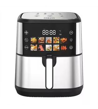 Мультипіч-аерофритюрниця Sokany SK-10099 2 тени 2400 Вт 12 л
