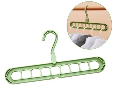 Вішалка органайзер для одягу Hanger Clothes Green