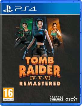 Gra PS4 Tomb Raider IV-VI Remastered Starring Lara Croft (Blu-ray płyta) (5056635615480)