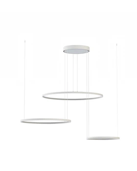 Люстра Nowodvorski 11602 Circolo LED 3x45W 3000K 1600Lm IP20 белая
