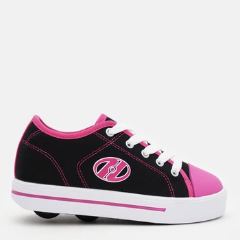 Дитячі роликові кросівки для дівчинки Heelys HLY-G2W 32 Чорний/Білий/Рожевий (192491544931)