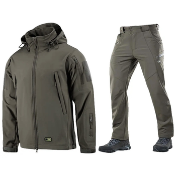 Форма M-TAC Soft Shell на флісі Куртка + Штани олива розмір XL