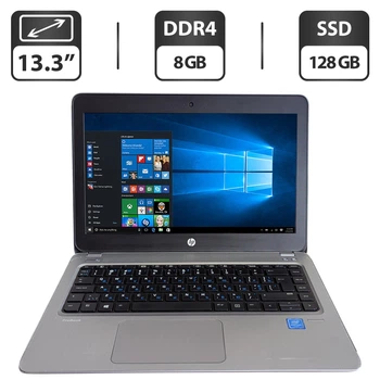 Ультрабук Б-класс HP ProBook 430 G4 / 13.3" (1366x768) TN / Intel Pentium 4415U (2 (4) ядра по 2.3 GHz) / 8 GB DDR4 / 128 GB SSD / Intel UHD Graphics 610 / WebCam б/у