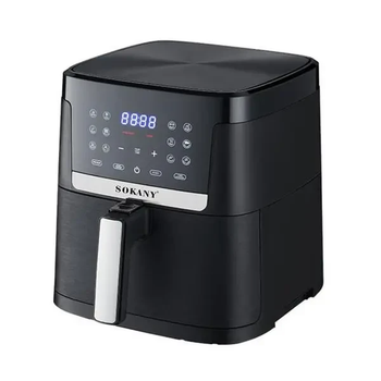 Мультипечь Sokany SK-10004 аерогриль 8.5 л сенсорный экран 1800 Вт Черная