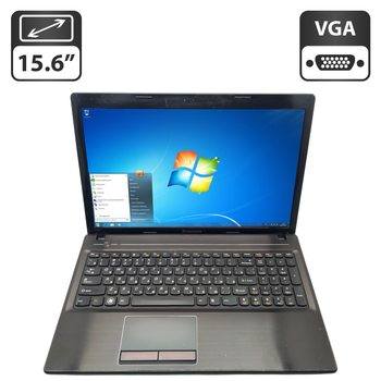 Ноутбук Lenovo G580 / 15.6" (1366x768) TN / Intel Core i3-2348M (2 (4) ядра по 2.3 GHz) / 6 GB DDR3 / 500 GB HDD / HD Graphics 3000 / WebCam б/у