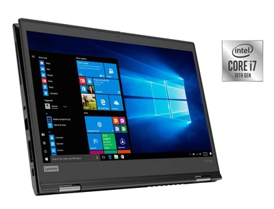 Ультрабук-трансформер Б-класс Lenovo ThinkPad X13 Yoga Gen 1 / 13.3" (1920x1080) IPS Touch / Intel Core i7-10510U (4 (8) ядра по 1.8 - 4.9 GHz) / 16 GB DDR3 / 512 GB SSD NVMe / Intel UHD Graphics / WebCam б/у