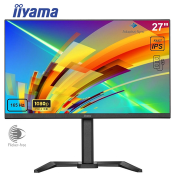 Монітор iiyama GB2770HSU-B5 безрамковий Fast IPS 1920x1080 Full HD 27" / 4W