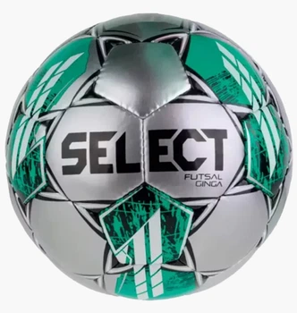 Футбольний м'яч Select Futsal Metallic/Green GINGA MISC