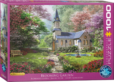 Puzzle EuroGraphics Kwitnący ogród Dominic Davison 1000 elementów (628136609647)