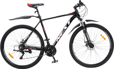 Велосипед CrossBike Next 2025 29" 22" Черный-Красный (29СTA-005633)
