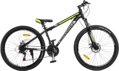 Велосипед CrossBike Storm 27" 17" Чорний-Жовтий (27CJPr-004388)
