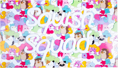 Lampka na ścianę Squishmallows Squish Squad Neon Wall Light Neon Pink (5060960748355)