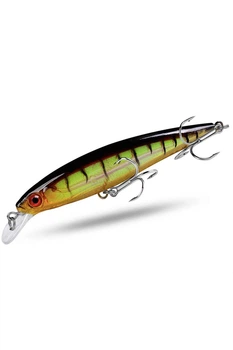 Воблер плаваючий Floating Minnow Lure 13,4 г 110 мм заглиблення 60-180 см Proberos жовто-чорний