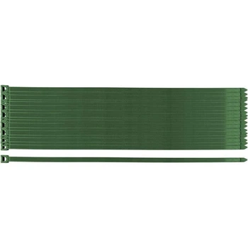 Neo Tools Хомут-стяжка, 50шт, пластик, 7.6х380мм, зеленый