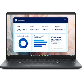 Dell Ноутбук Pro 13 13.3" QHD+ Touch, Intel U7 268V, 32GB, F512GB, UMA, Win11P, черный