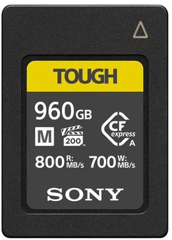 Sony Карта памяти CFexpress Type A 960GB R800/W700 Tough