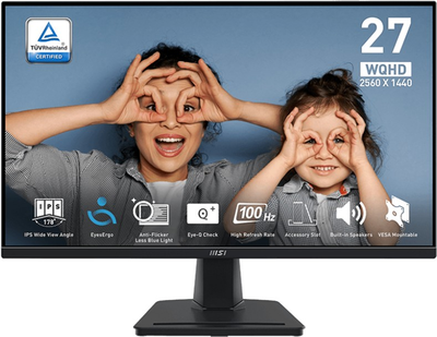 Монітор 27" MSI PRO MP275QDE (4711377153324)