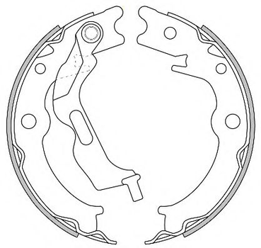 Гальмівні колодки Remsa (4627.00)