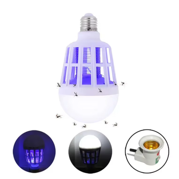 Светодиодная лампа приманка - уничтожитель 2в1 для насекомых Destrui Lamp DL9808 White