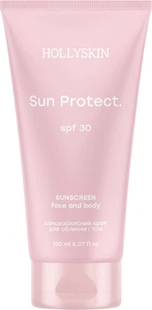 Сонцезахисний крем для обличчя та тіла Hollyskin Sun Protect. SPF 30 150 мл (4823109704312)