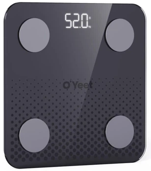 Ваги підлогові O'Yeet BS-OY01 DARK GREY (NODDEN1052007)