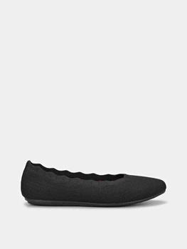 Женские балетки Skechers 40 Черный 158343 BLK